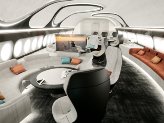 ACJ330neo concept lounge view