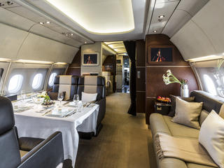 ACJ318 Elite LX-LTI cabin interior