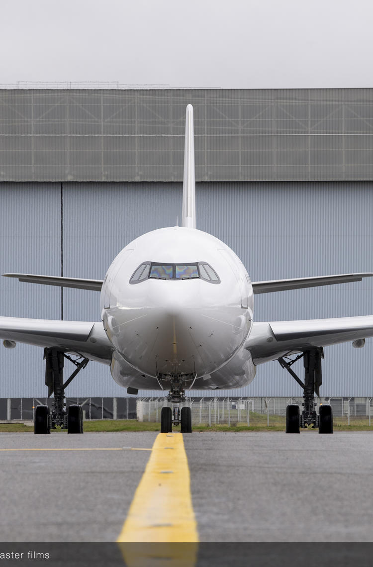 ACJ330 K5 Aviation front view ACJ330 K5 Aviation front view