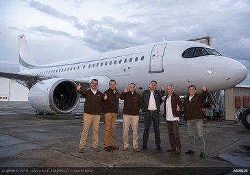 ACJ319neo Endurance flight crew