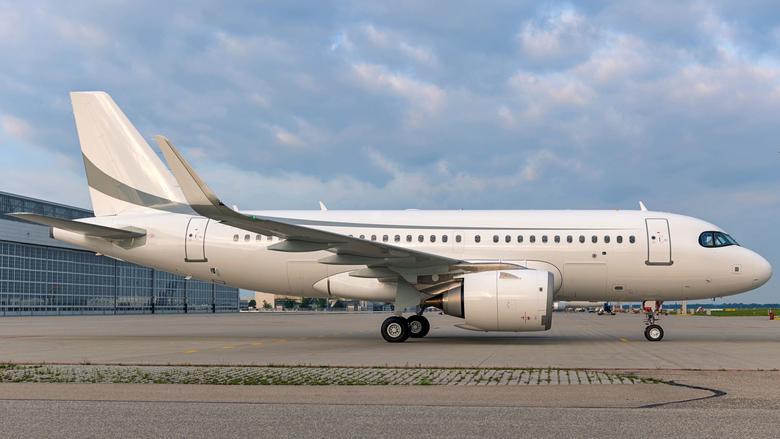 ACJ319neo from K5-Aviation at NBAA exterior view