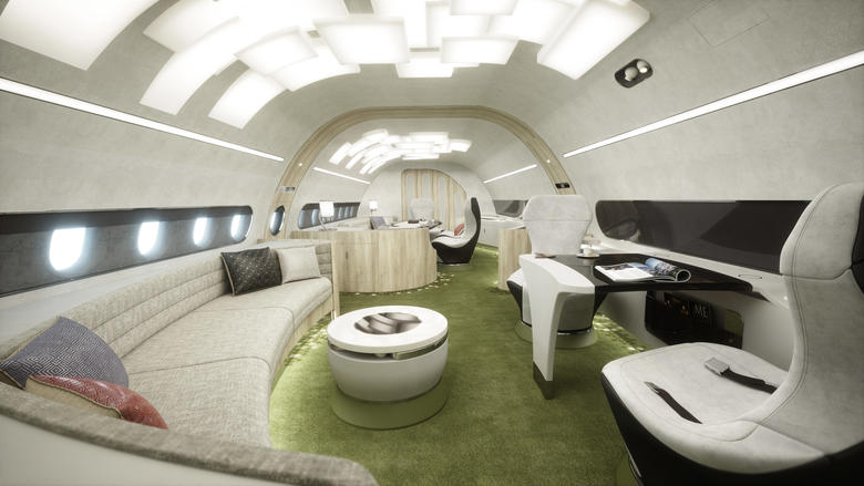 ACJ320neo interior Melody concept - Lounge and Conference
