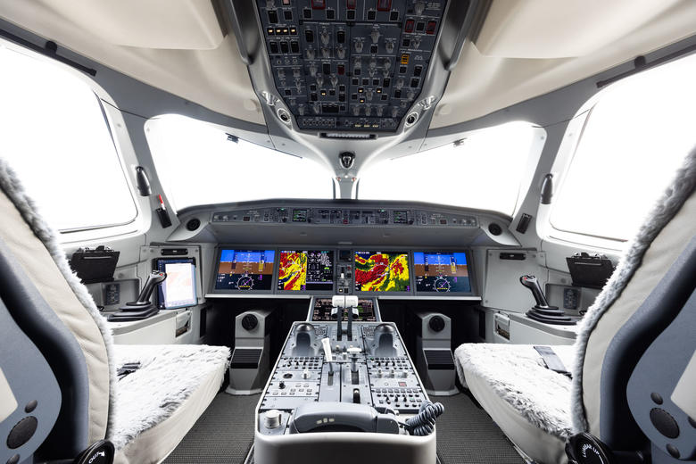 ACJ TwoTwenty - Cockpit