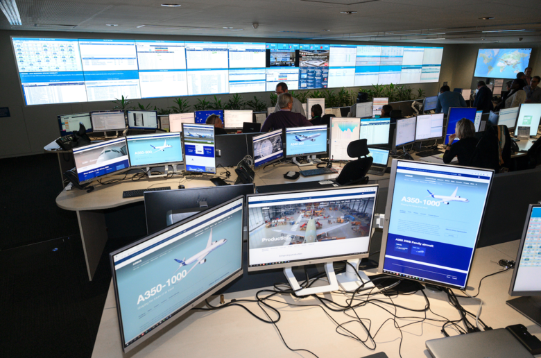 AIRTAC control room dedicated to aircraft support